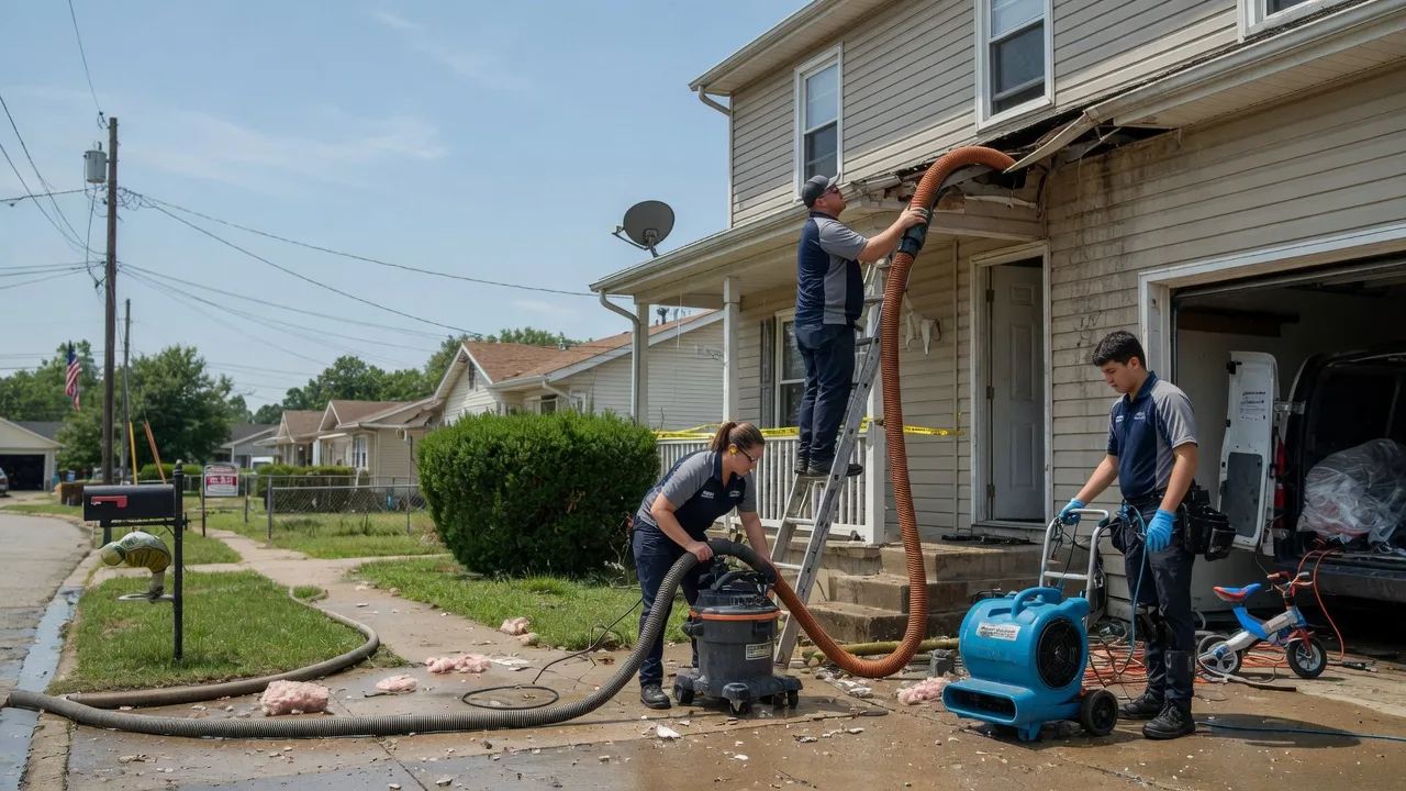 Water Damage Restoration in Danville, AR near me